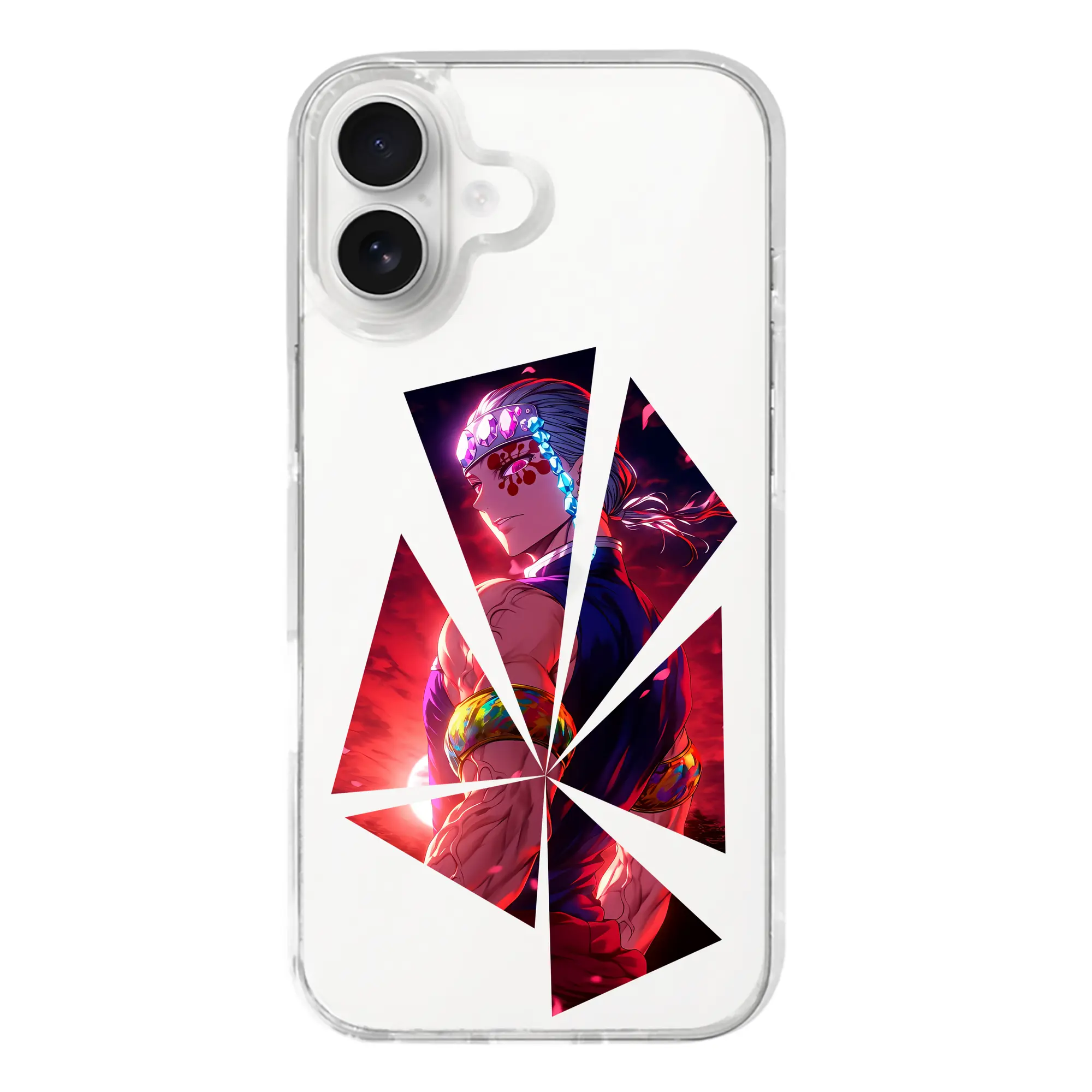 鬼滅の刃 グッズ,宇髄 天元 - iPhone 17シリーズ 透明スマホケース – 薄型・耐衝撃・精密フィット保護カバー